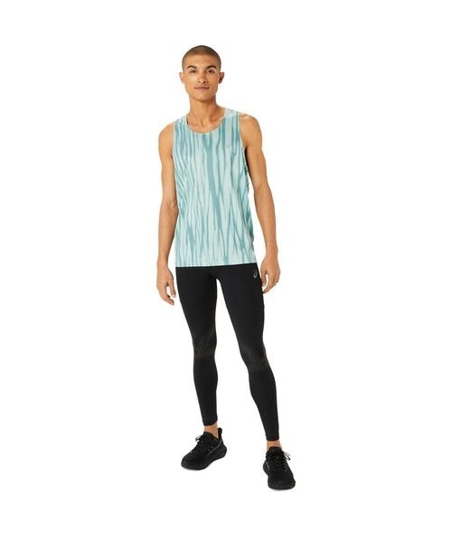 ASICS ACTIBREEZE Tシャツ タイツ 上下セット レディースXS ショートスリーブTシャツ MOTION MUSCLE SUPPORTタイツ