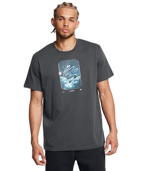 [}C]TVc Curry Hvyweight Trend Tee/A_[A[}[iUNDER ARMOUR j Black ^ ^ White