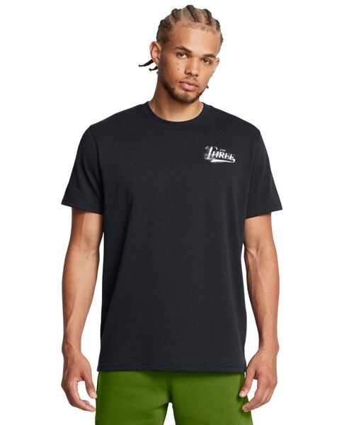 [}C]TVc Curry HW Verbiage Tee 2/A_[A[}[iUNDER ARMOUR j Black ^ ^ White
