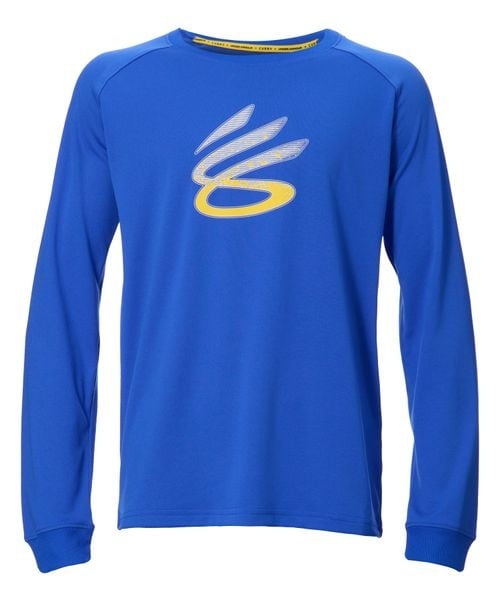 [}C]TVciTj CURRY BOYS TECH LS T-SHIRTS/A_[A[}[iUNDER ARMOUR j Royal ^ ^