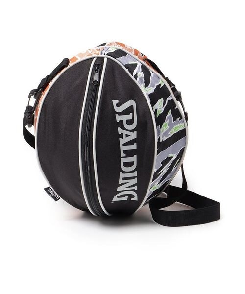 SPALDING カモフラージュ バスケットボールバッグ スポルディング 迷彩柄ボールバッグ カモ バスケットボール収納