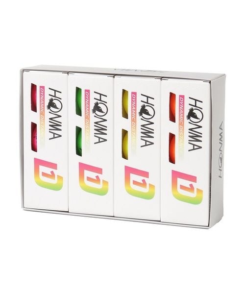 HONMA D1 マルチカラー 9ダース HONMA D1 マルチカラー 9ダース ダースボール 本間ゴルフ D1