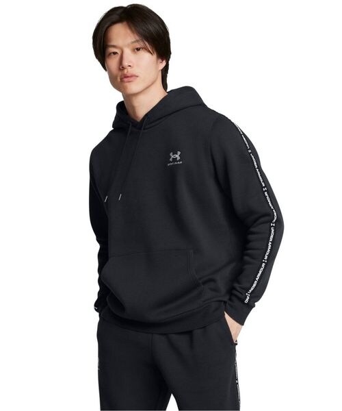 スウェット・パーカー UA Icon Fleece HD Taping | アンダーアーマー