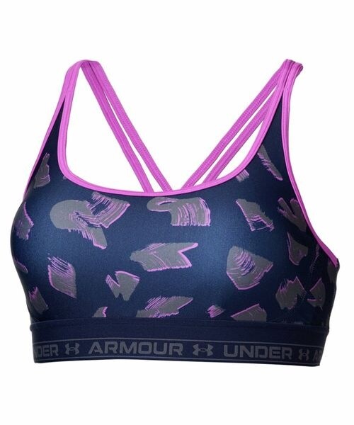 [}C]X|[cu F24 UA CROSSBACK MID PRINTED/A_[A[}[iUNDER ARMOUR j Midnight Navy ^ ^