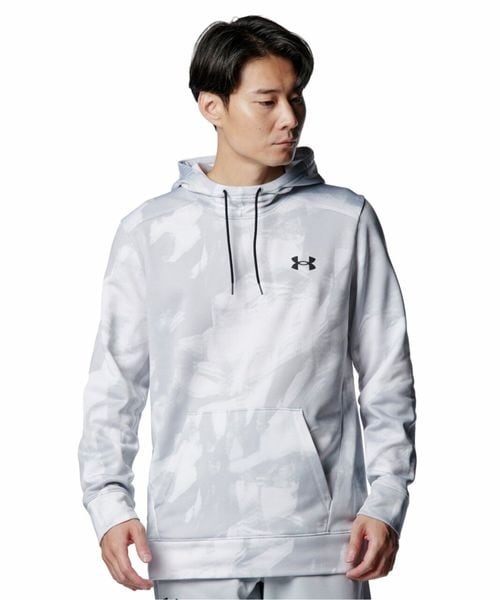 [}C]XEFbgEp[J[ UA ARMOUR FLEECE PO HD Nov/A_[A[}[iUNDER ARMOUR j White ^ ^