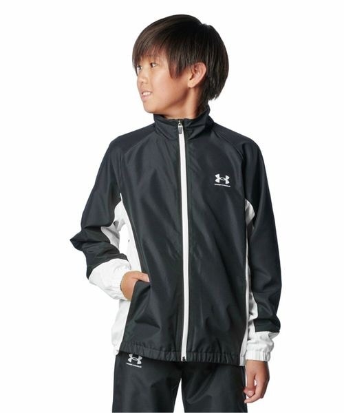 [}C]WPbg UA SPORTSTYLE MESH JACKET/A_[A[}[iUNDER ARMOUR j Black ^ White ^ Refl