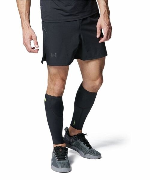 [}C]O[u F24 UA Iso-Chill Calf Sleeves/A_[A[}[iUNDER ARMOUR j Black ^ ^