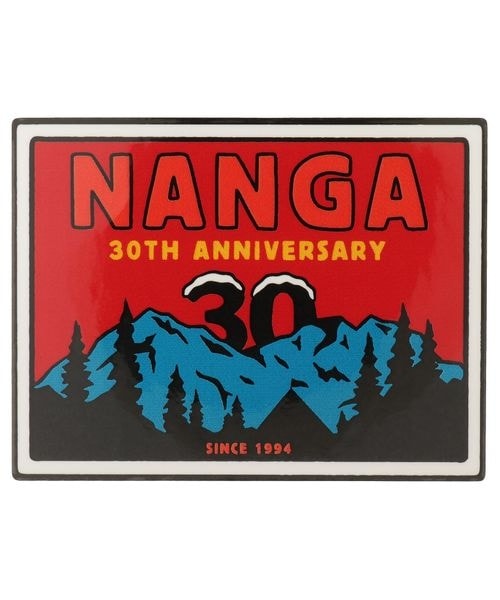 ﾗｲﾌｽﾀｲﾙ NANGA 30TH ANNIVERSARY STICKER SQUARE | ナンガ(NANGA