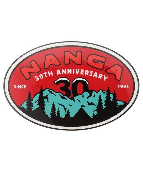 その他トレッキングギア NANGA 30TH ANNIVERSARY STICKER OVAL