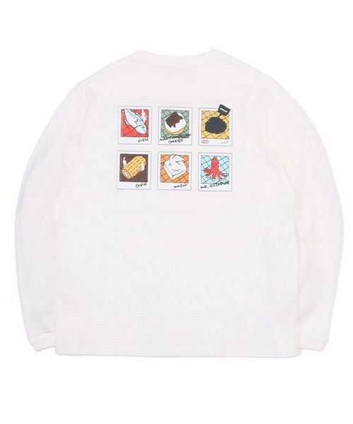 通販 送料無料  長袖Tシャツ（ロンT） T L／S Brushed Pocket Camera Instant 服＆ファッション小物