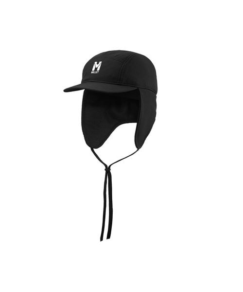 [}C]̑EFAANZT[ CHAMONIX FLAP CAP/~[iMILLETj BLACK NOIR