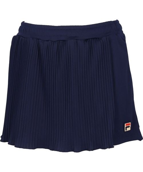 FILA フィラ テニス プリーツスコート Lサイズ 中古美品 紺緑