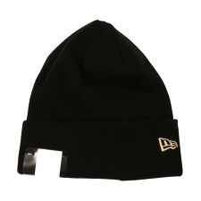 ニットキャップ BASIC CUFF KNIT BLK GOL