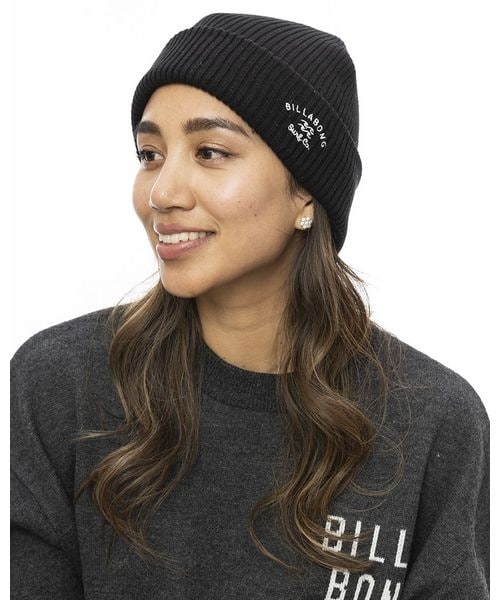 [}C]O[u 2WAY BEANIE/r{iBILLA BONG.j BLK