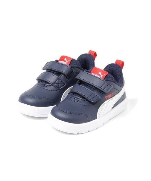 [�}���C]�J�W���A�� �R�[�g�t���b�N�X V3 V �C���t�@���g/�v�[�}�iPUMA�j PUMA NAVY�|PUMA WHITE