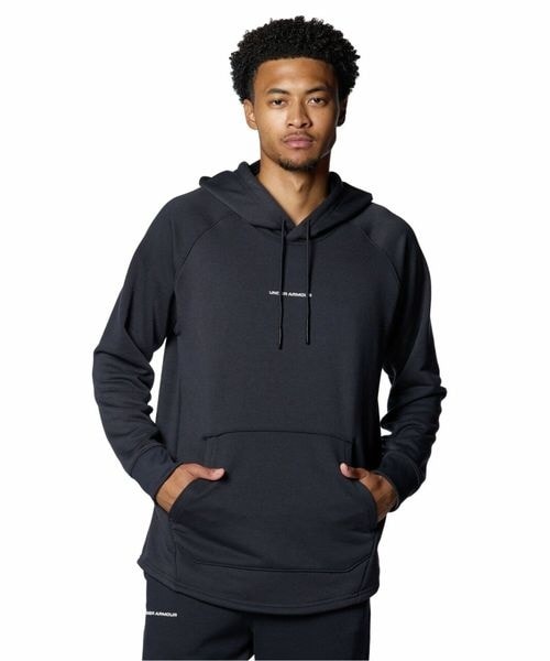 [}C]XEFbg UA Longshot Sweat Hoodie/A_[A[}[iUNDER ARMOUR j Black ^ ^