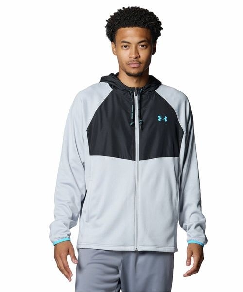 [}C]WPbg UA ARMOUR FLEECE MAX FZ HD/A_[A[}[iUNDER ARMOUR j Mod Gray ^ ^
