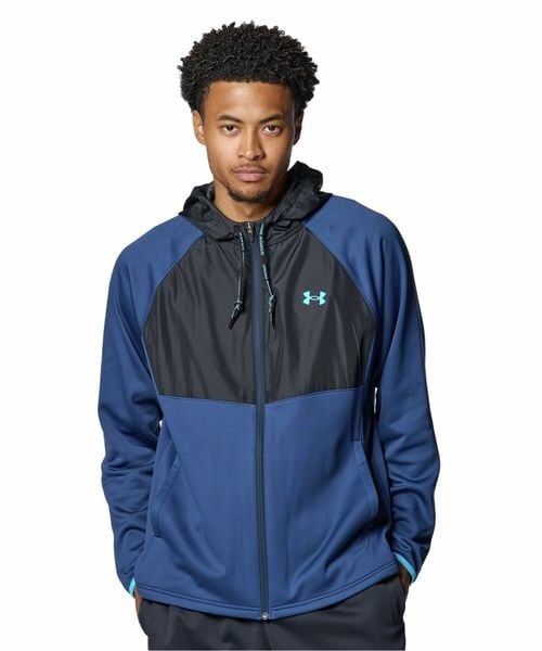 [}C]WPbg UA ARMOUR FLEECE MAX FZ HD/A_[A[}[iUNDER ARMOUR j Midnight Navy ^ ^