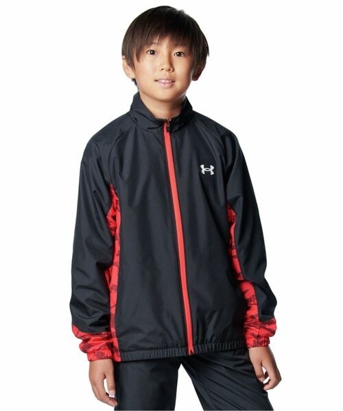 ジャケット UA TRICOT LINED PRINT WOVEN FULL ZIP JACKET