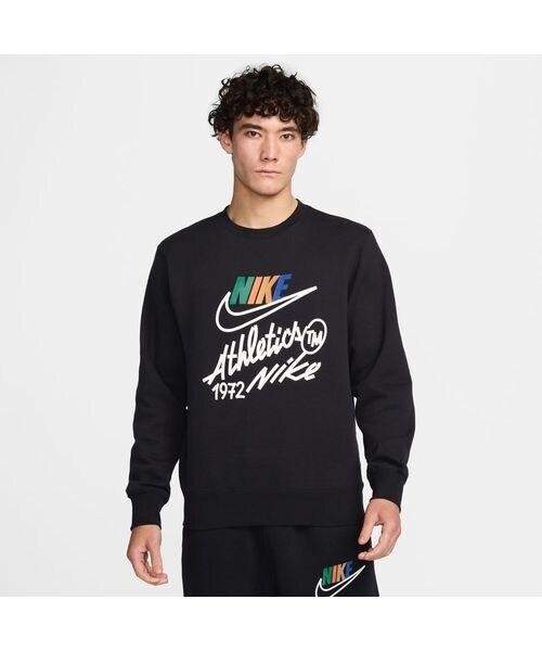 スウェット・パーカー ナイキ クラブ+ FT LBR L／S クルー