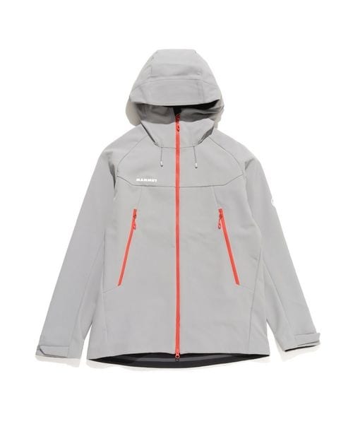 [}C]WPbg Winterfield SO Hooded Jacket AF Men/}[giMAMMUTj alloy|mammut red