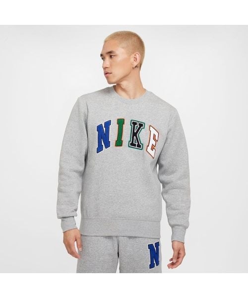 ★NIKE★Club Crew Letters ロゴ クルーネック スウェット NIKE AS M NK CLUB BB CREW LETTERS / ナイキ クラブ BB LETTERS