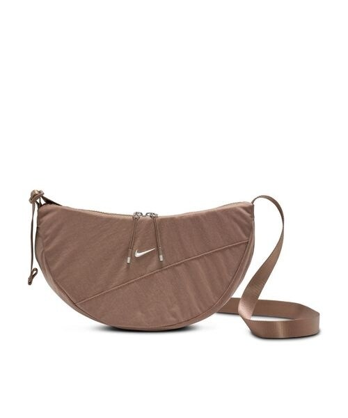 [}C]̑obO NK AURA CRESCENT CROSSBODY/iCLiNIKEj MINK BROWN^MINK BROW
