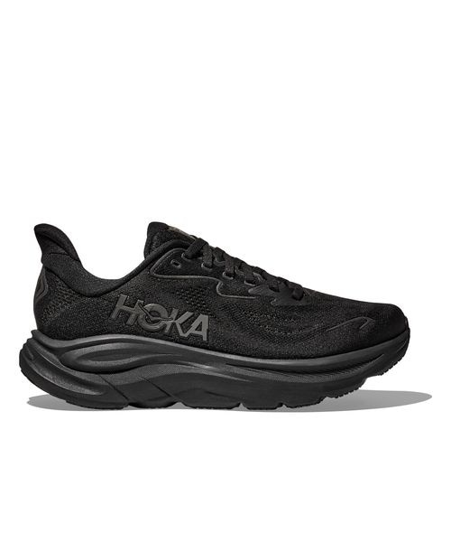 [�}���C]��ʃ����i�[ W CLIFTON 10/�z�J �I�l�I�l�iHOKA ONE ONE�j BLACK �^ BLACK