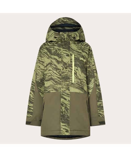 [}C]{[hWPbg WMNS TNP TBT INSULATED JACKET/I[N[iOakleyj DUALITY SWIRL DBL GR