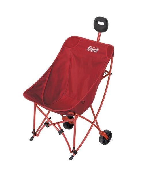 ソロ・ツーリングチェア コンパクトトレッキングスツール(レッド