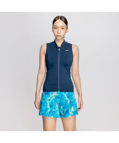 ナイキ NIKE ナイキ SP25 ジップ付き袖なしゆったりシルエット総柄2in1パンツセパレーツ フィットネス フィットネス ナイキ SP25 ジップ付き袖なしゆったりシルエット総柄