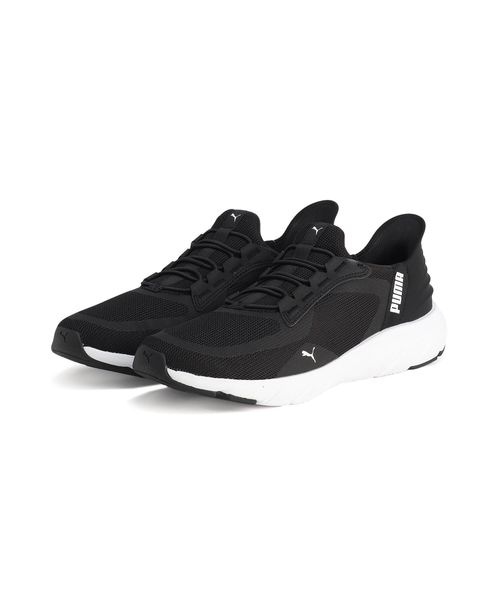 [}C]JWA SOFTRIDE tbNX [X EASE IN ALT/v[}iPUMAj PUMA BLACK|PUMA WHIT