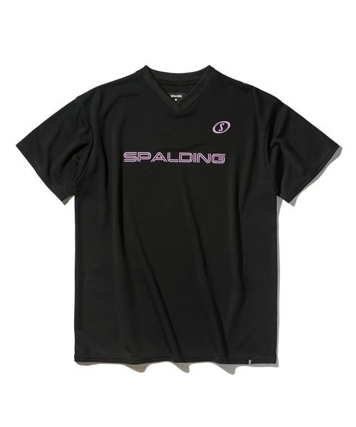 デサント　Tシャツ　バレーボール用シャツ 黒/赤 幾何学模様 デサント バレーボール DESCENTE バレーボール 半袖バレーシャツ
