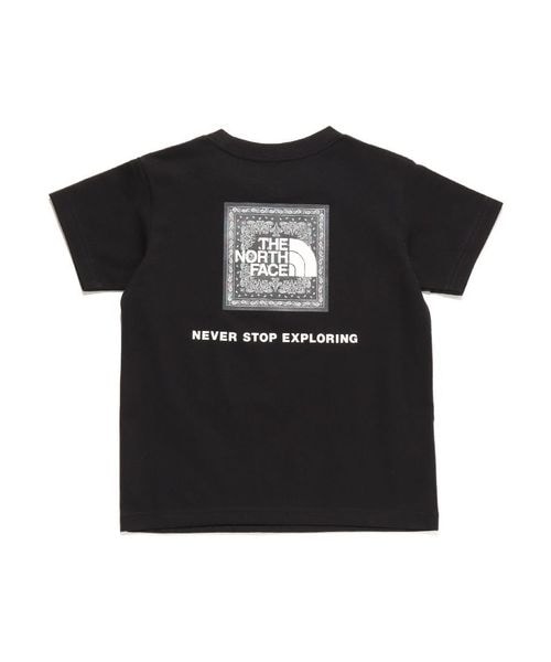 [}C]̑EFAANZT[ T S^S Bandana Square Logo Tee (gh[V/UEm[XEtFCXiTHE NORTH FACEj K