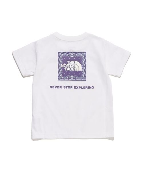 [}C]̑EFAANZT[ T S^S Bandana Square Logo Tee (gh[V/UEm[XEtFCXiTHE NORTH FACEj W