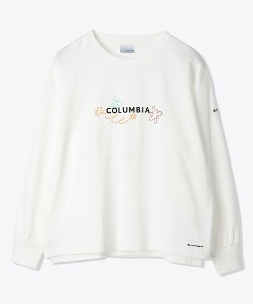 コロンビア Columbia Women's  Tidal Tee II L/S レディース シャツ トップス Lollipop/White Logo Columbia Tidal Tee Ii Women's Long-Sleeved T-Shirt, Lollipop