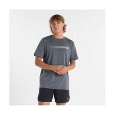 ニューバランス(new balance)のTシャツ Linear ロゴ パフォーマンスショートスリーブTシャツ
