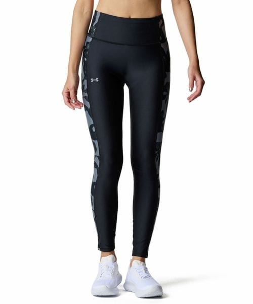 [}C]^Cc UA HG Printed Leggings/A_[A[}[iUNDER ARMOUR j Black ^ ^