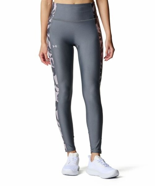 [}C]^Cc UA HG Printed Leggings/A_[A[}[iUNDER ARMOUR j Castlerock ^ ^