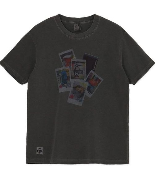 [}C]VcE|Vc  Instant Photo T-Shirt/`XiCHUMSj Black