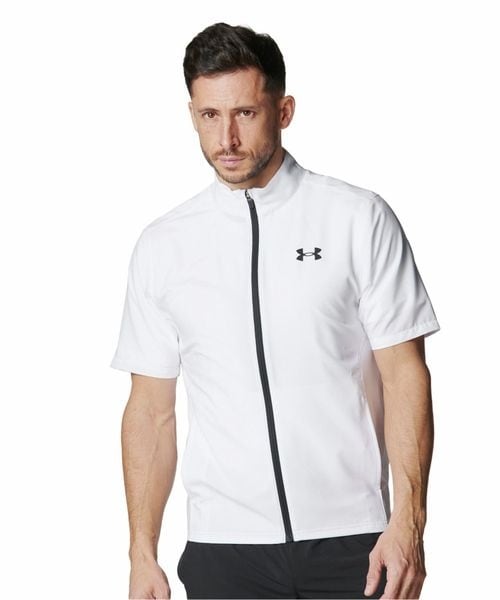 [}C]WPbg UA FRESH WOVEN FZ SS/A_[A[}[iUNDER ARMOUR j White ^ ^
