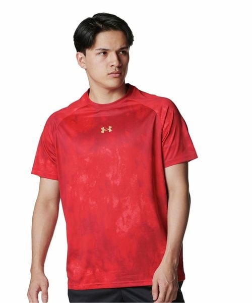 [}C]TVc UA TECH SS T SHIRT NOV/A_[A[}[iUNDER ARMOUR j Red ^ ^
