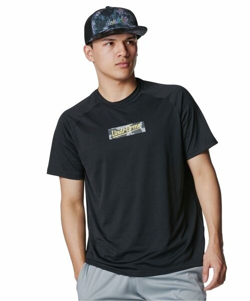 [}C]TVc UA TECH GRAPHIC SS T SHIRT/A_[A[}[iUNDER ARMOUR j Black ^ ^