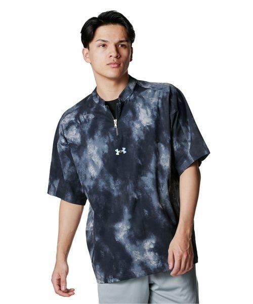 [}C]EChu[J[ UA YARD NOVELTY CAGE JACKET/A_[A[}[iUNDER ARMOUR j Black ^ ^ Iridescen