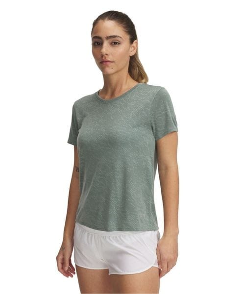 [}C]V[gX[uTVc UA Launch Camo Shortsleeve/A_[A[}[iUNDER ARMOUR j Silica Green ^ ^ Re