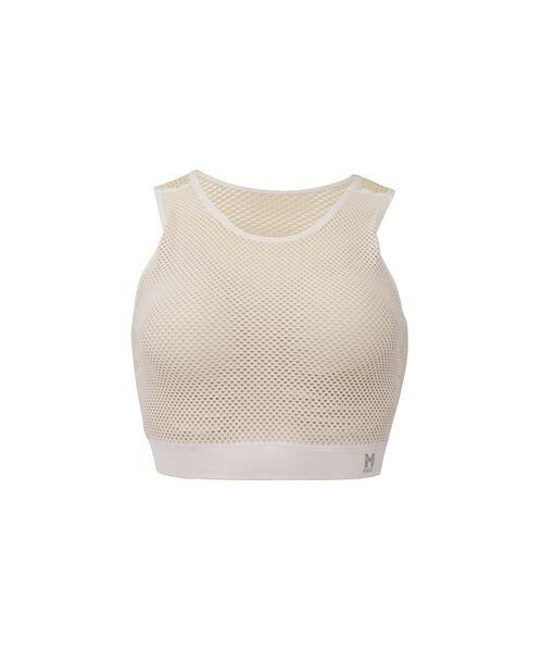 [}C]A_[EFA DRYNAMIC MESH BRA W/~[iMILLETj LIGHT SAND