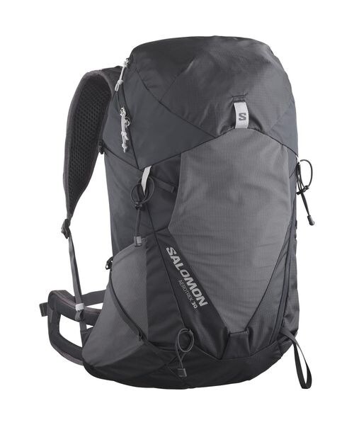 salomonサロモンagileリュックバックパック黒ブラック白アウトドア12L SALOMON サロモン アウトドア トレイルランニング ハイキング