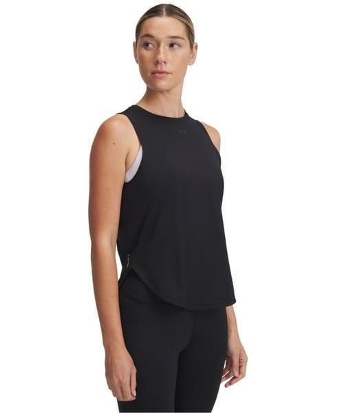 [}C]V[gX[uTVc UA Launch Elite Tank/A_[A[}[iUNDER ARMOUR j Black ^ ^ Reflectiv