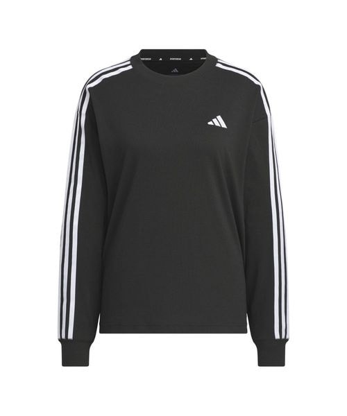 [�}���C]�X�E�F�b�g W ESS+ 3S LS T�V���c/�A�f�B�_�X�iadidas�j �u���b�N
