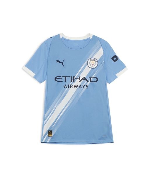 [}C]EFA MCFC HOME W[W vJ SS/v[}iPUMAj TEAM LIGHT BLUE|PUMA